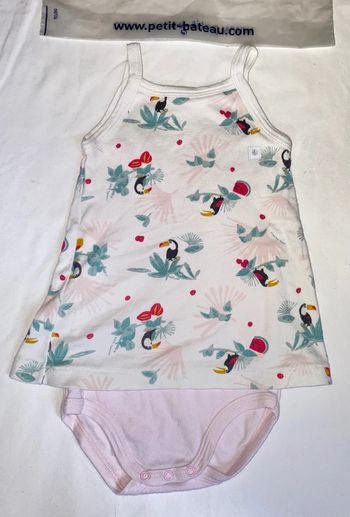 Robe body petit bateau  18 mois