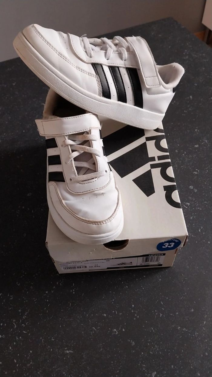 Baskets Adidas p 33 breaknet 2.0 EL K - photo numéro 1