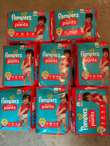 Couche Pampers pants taille 6