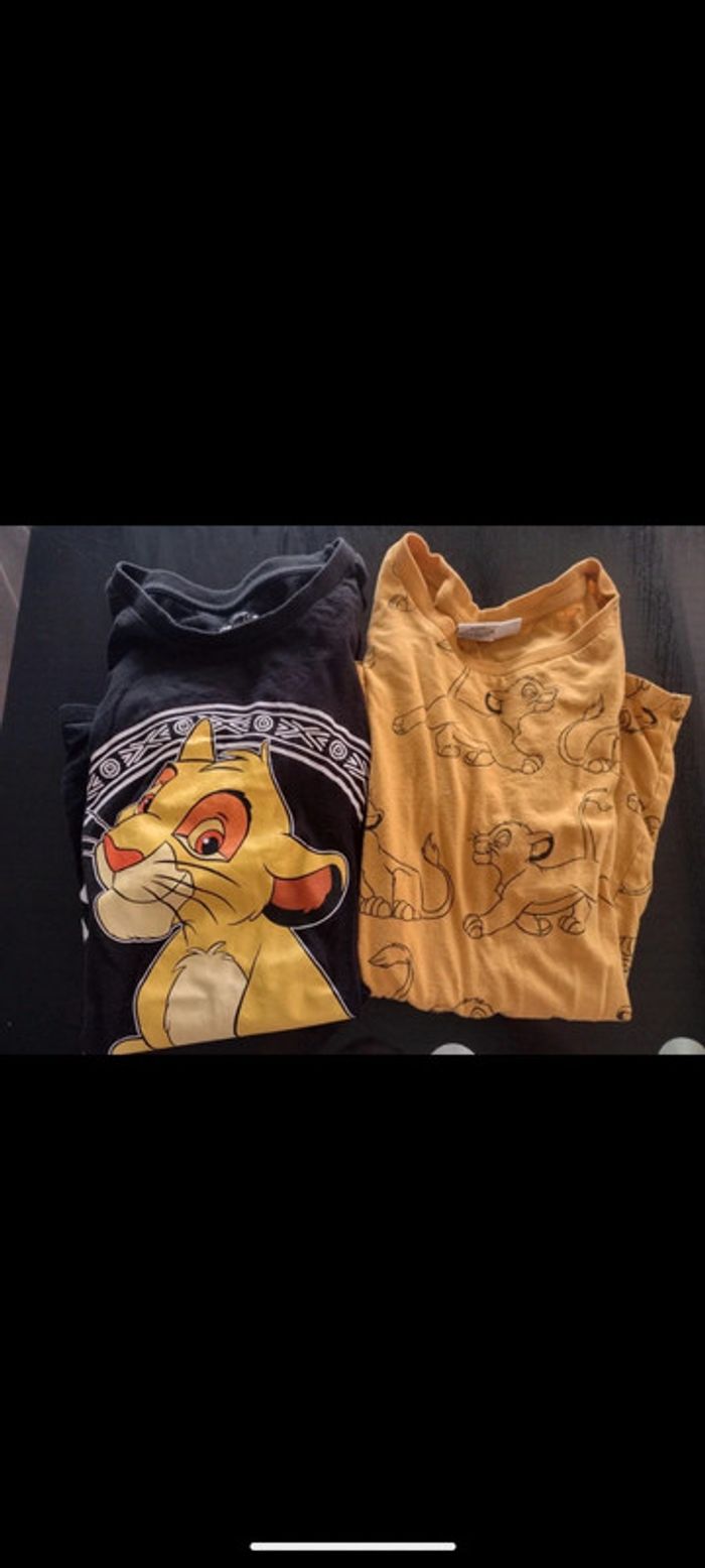 Lot tee shirt femme taille 40 L et xl 42 Disney