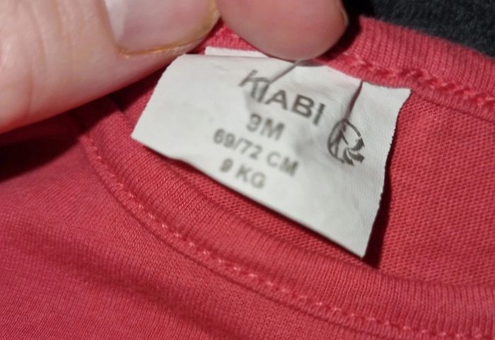Tee-shirt manches longues fille taille 9mois - photo numéro 3