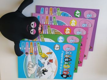 barbapapa livre et peluche