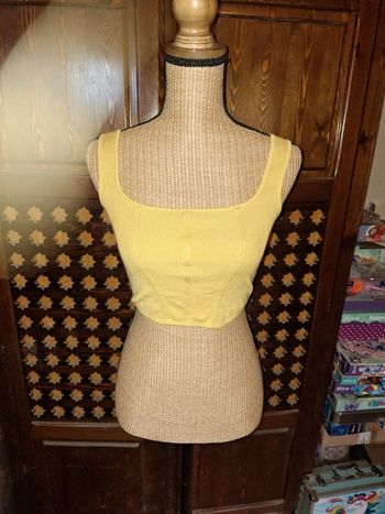 Débardeur crop top XS H&M #