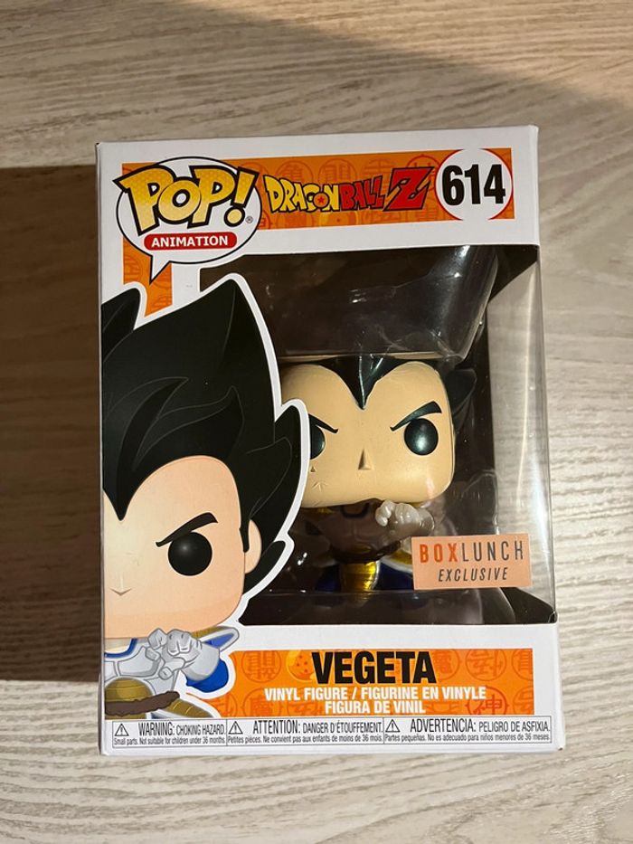 Box Funko Pop Prince Saiyan Vegeta Métallique - Dragon Ball Z - photo numéro 2
