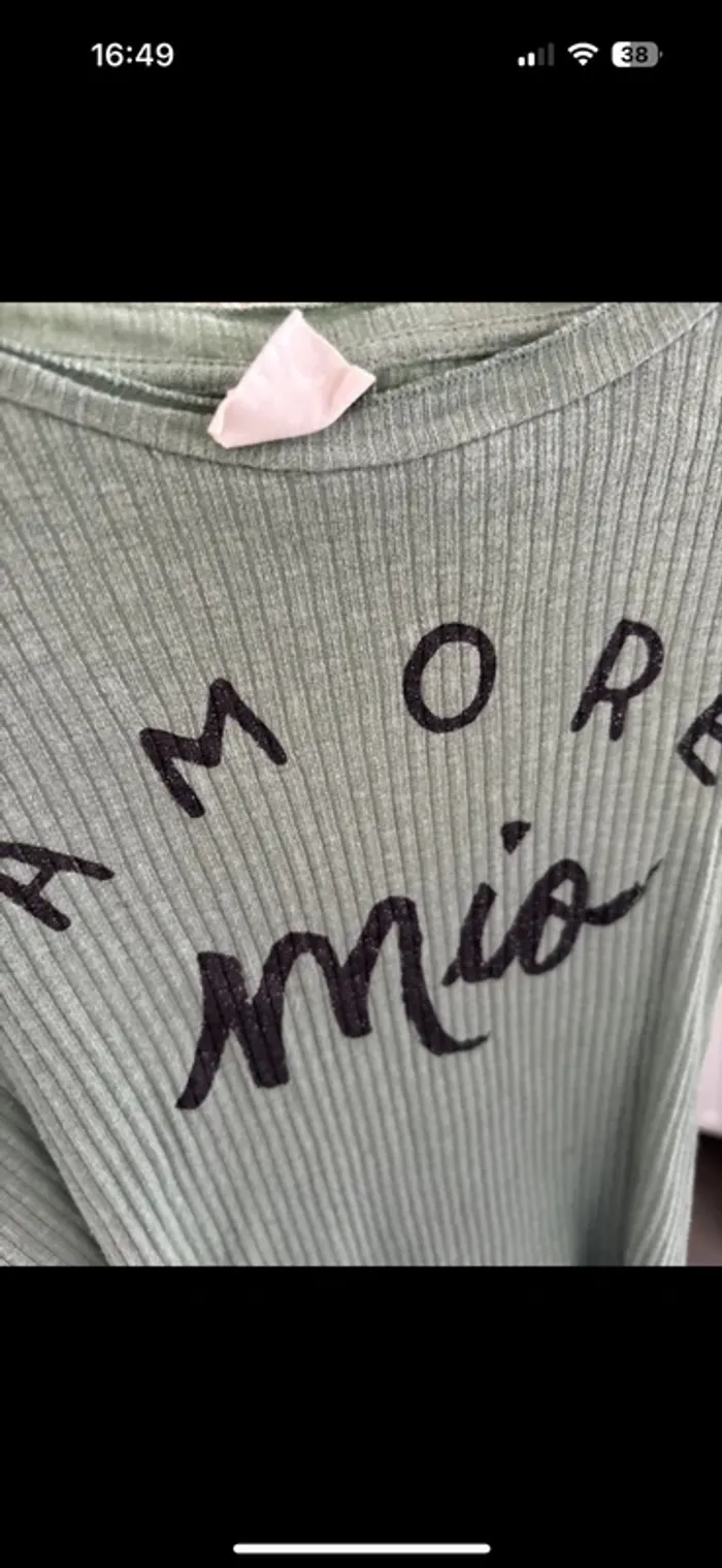 Haut t-shirt Zara 13/14 ans - photo numéro 4
