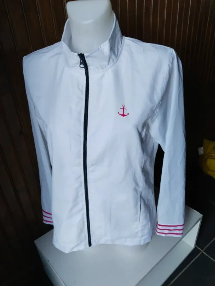 Jolie veste femme mi saison marque Grand voile taille 40 - photo numéro 6