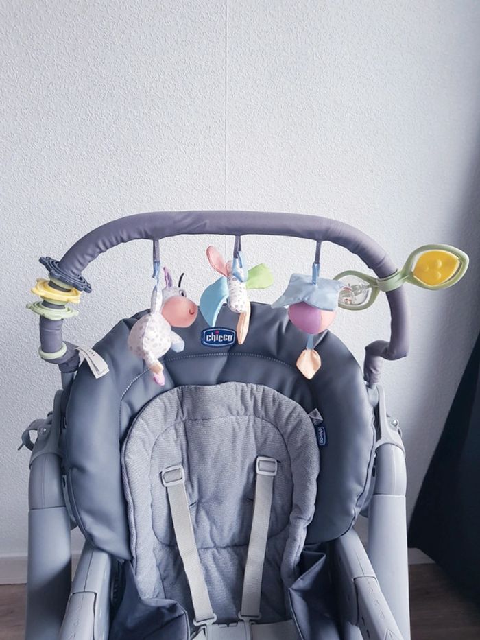 Chicco - Polly Magic Relax Graphite - Chaise haute + relax - photo numéro 9