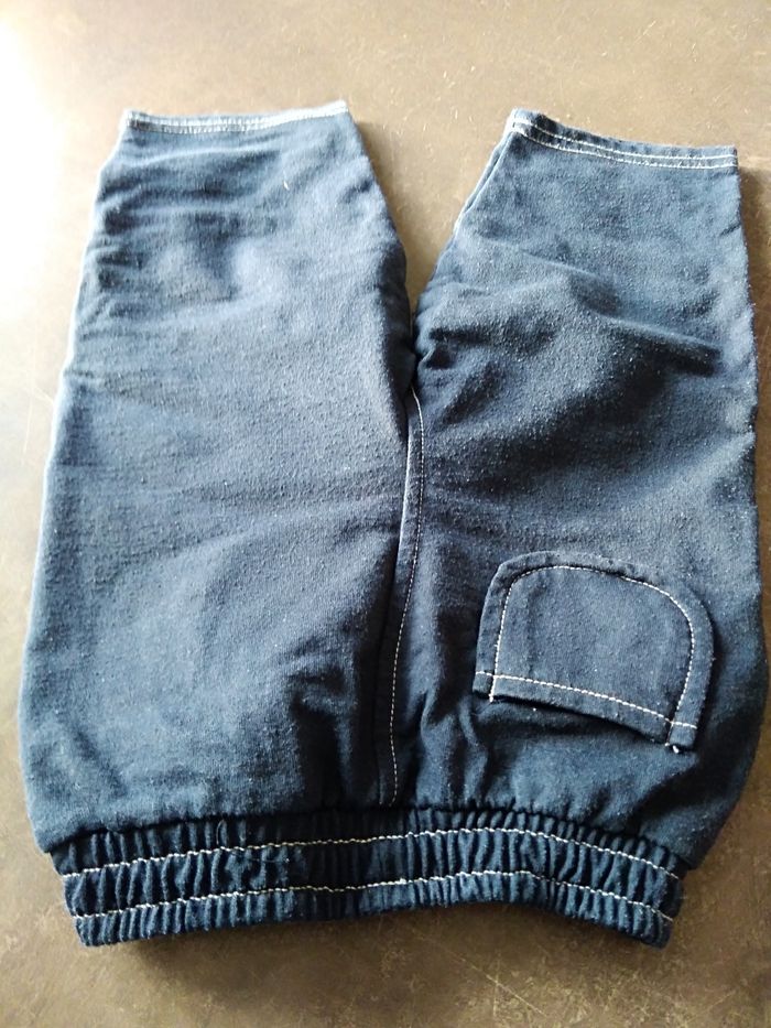 Bas de jogging marine 12 mois - photo numéro 2