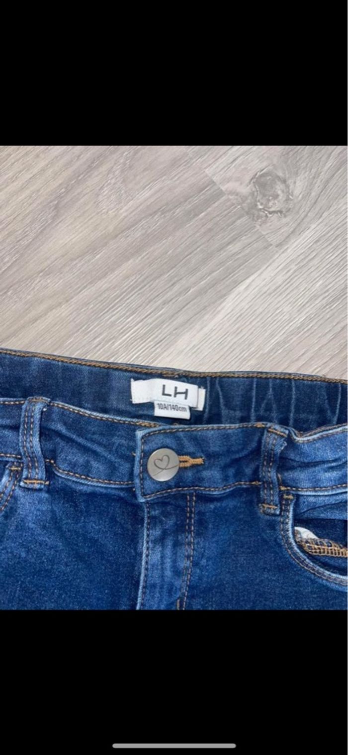 Jeans fille la halle 10 ans - photo numéro 3