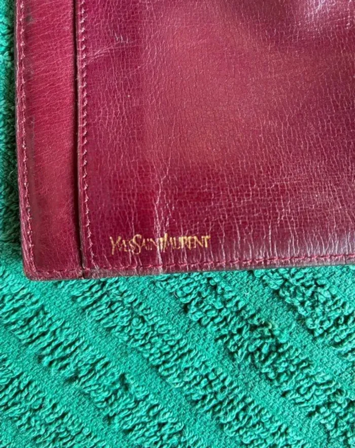 Porte-billets / porte-cartes Yves Saint Laurent vintage. 🖤 - photo numéro 18