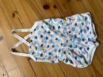 Combishort blanche Petit Bateau 5 ans