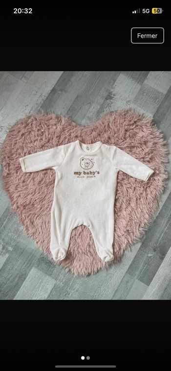 Pyjama velours