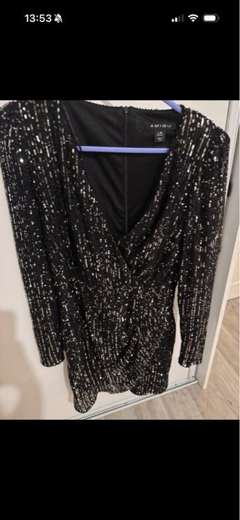 Robe à paillettes