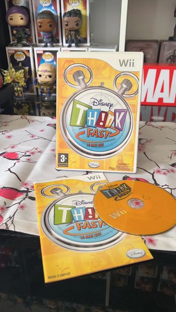 Jeu de wii think fast Disney