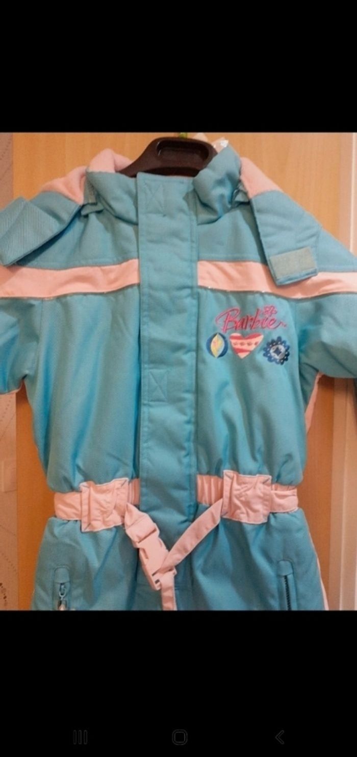 Superbe combinaison ski  barbie fille 2 ans peut 3 ans neuve - photo numéro 2