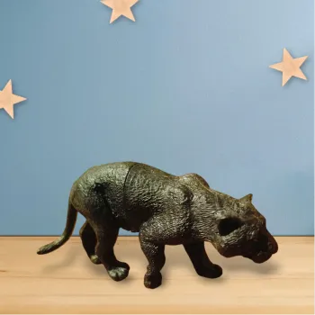 Figurine panthère noire