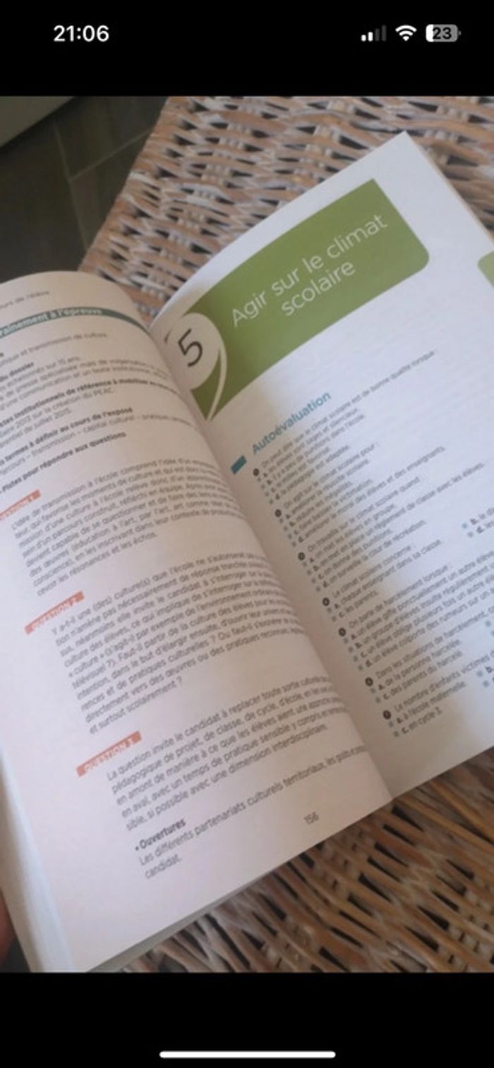 Livre Crpe système éducatif entretien à partir d’un dossier Vuibert concours - photo numéro 3