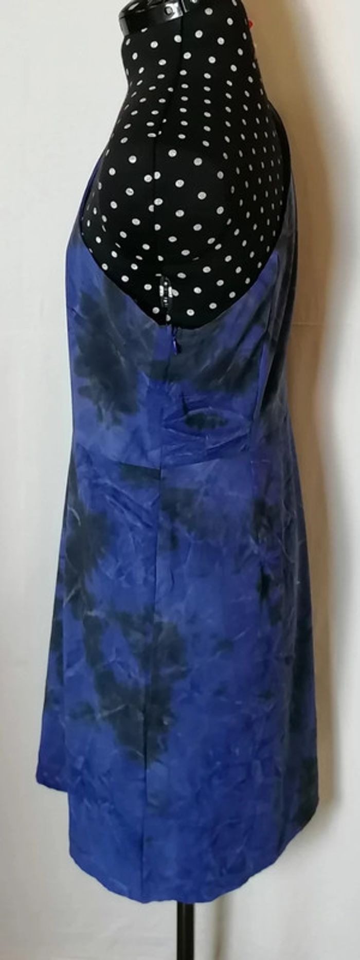 Robe à une manche bleu roi et noir taille 42 Missguided - photo numéro 6