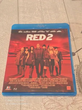 DVD Blu-ray disc Red 2