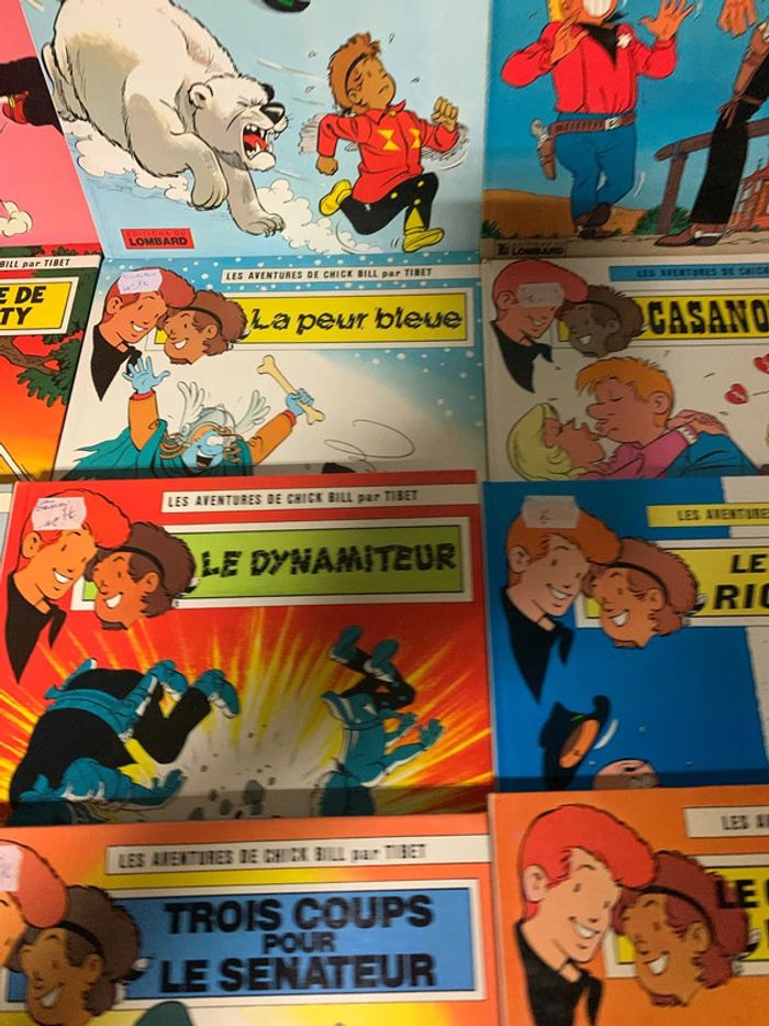 Lot de 20 bd chick bill voir photos pour les titres - photo numéro 10