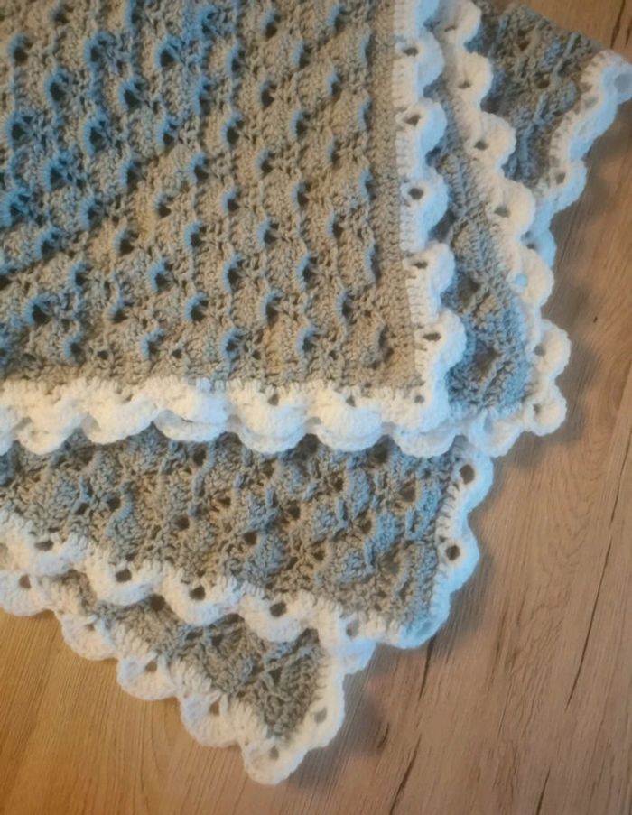 Couverture bébé en laine