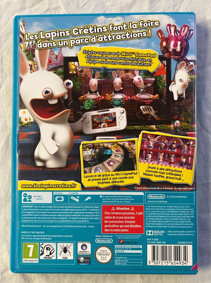 Jeu Wii U – The Lapins Crétins Land - photo numéro 3
