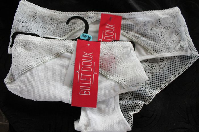 Lot de 2 shortys dentelle Billet Doux S