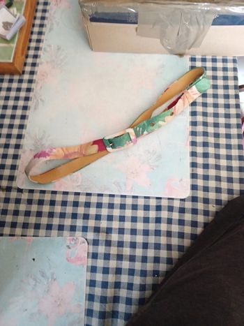 Ceinture fleurs fleuries