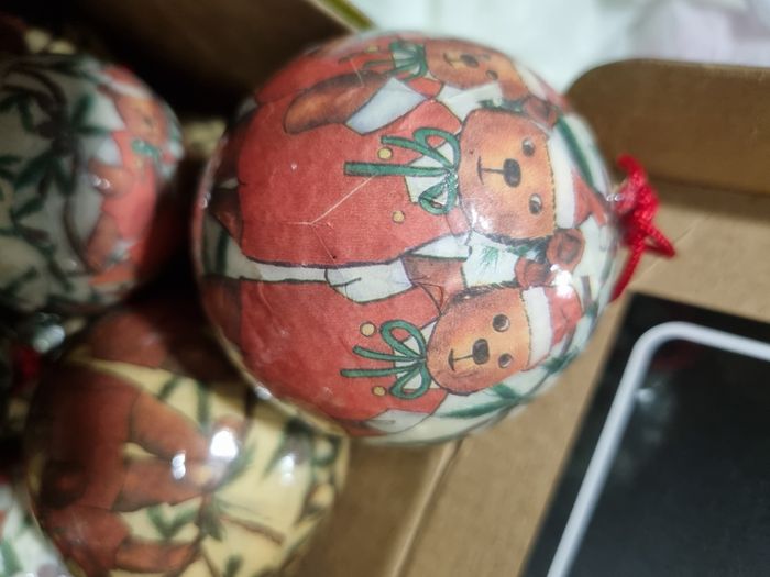 Boule noel vintage - photo numéro 2