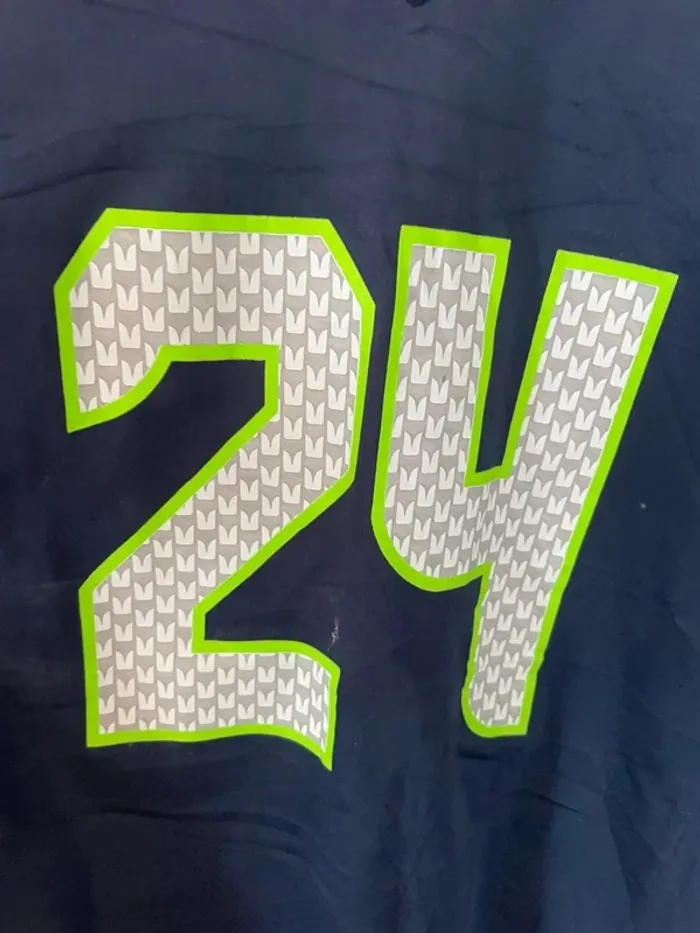Nike Maillot Jersey NFL Lynch Seattle Seahawks 🏈 Mens S - photo numéro 5