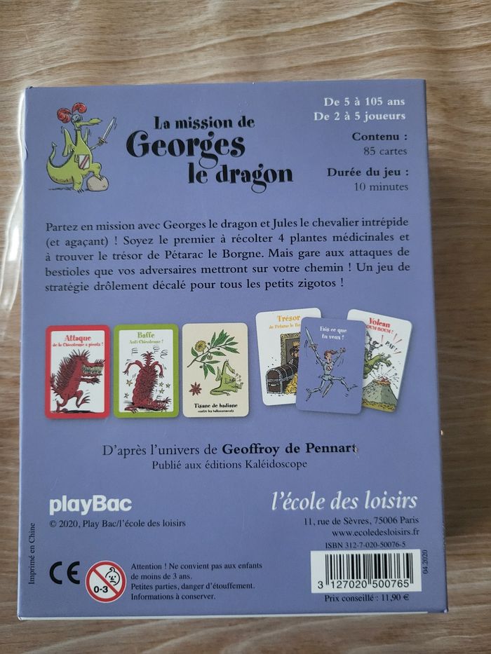 Jeu la mission de georges le dragon - photo numéro 2