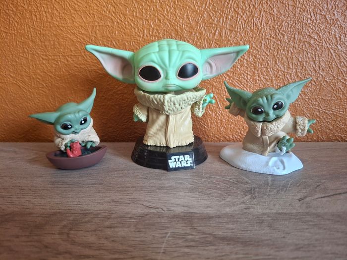 Trio figurines_star Wars _yoda