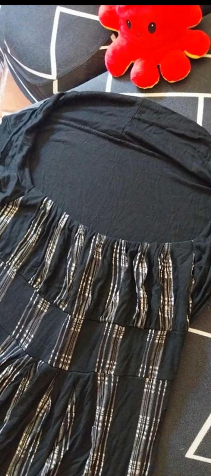 Haut noir et blanc.TU - photo numéro 2