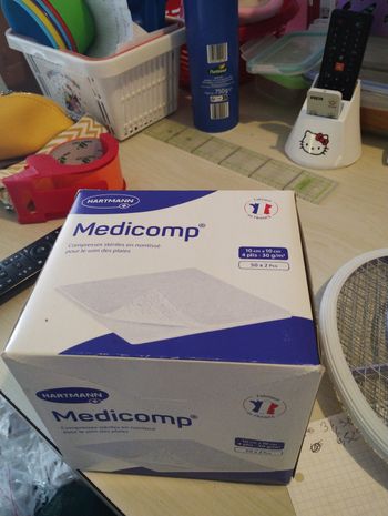 Boite de compresse neuf 