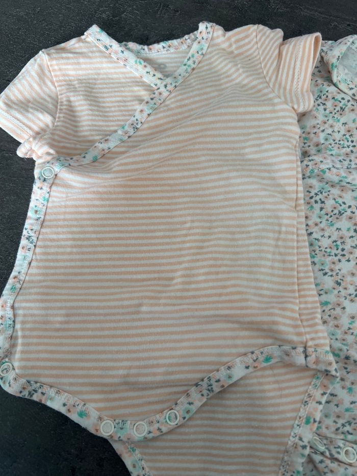 Lot de 3 bodies manches courtes - photo numéro 2