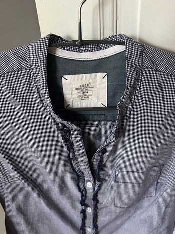 Blouse bleue taille 34 H&M