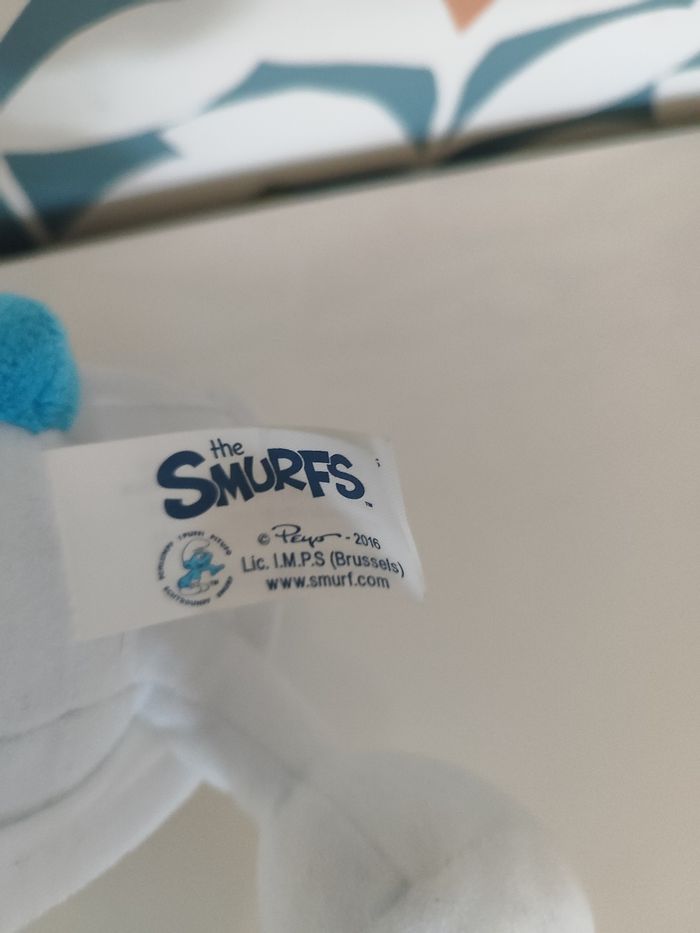 Peluche Schtroumpf cuisinier - photo numéro 4