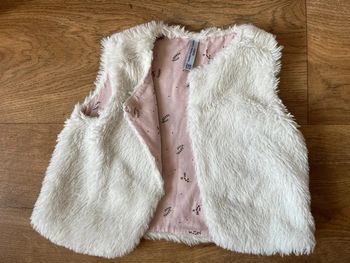 Pull sans manche tout doux