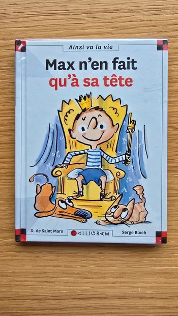 Livre Max n'en fait qu'à sa tête