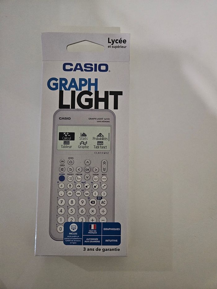 Casio graph Light neuve
