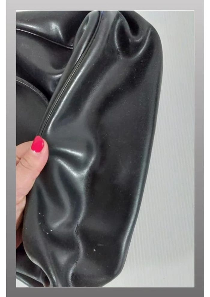 Sac longchamp cuir très bon état modèle roseau noir - photo numéro 4