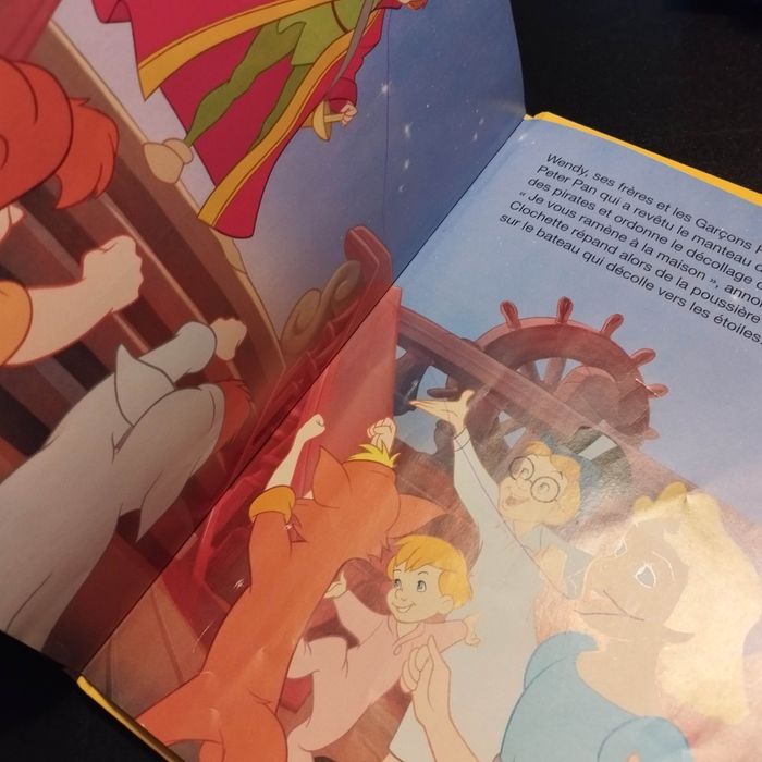 Livre enfant Disney Club du livre Peter pan - photo numéro 3