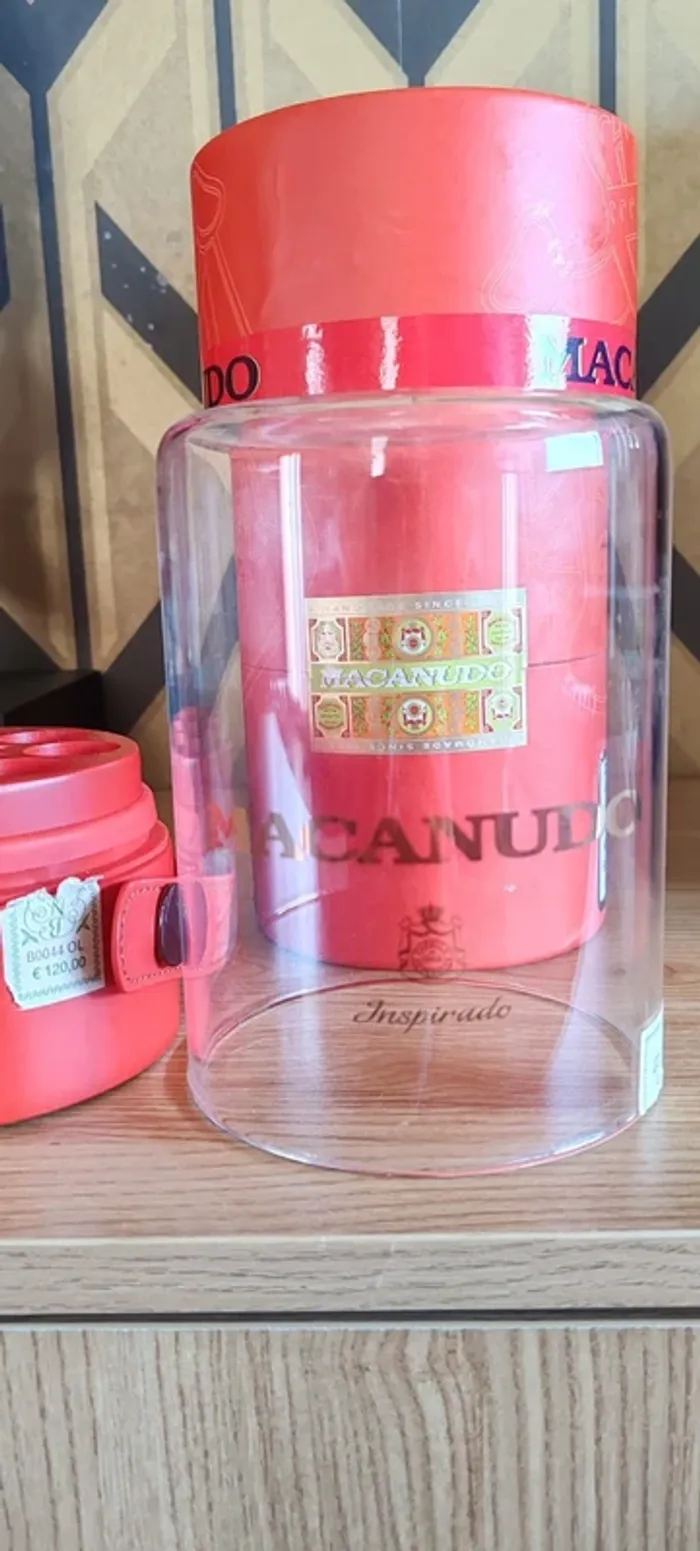 Boîte à cigare rare sous globe macanudo - photo numéro 4