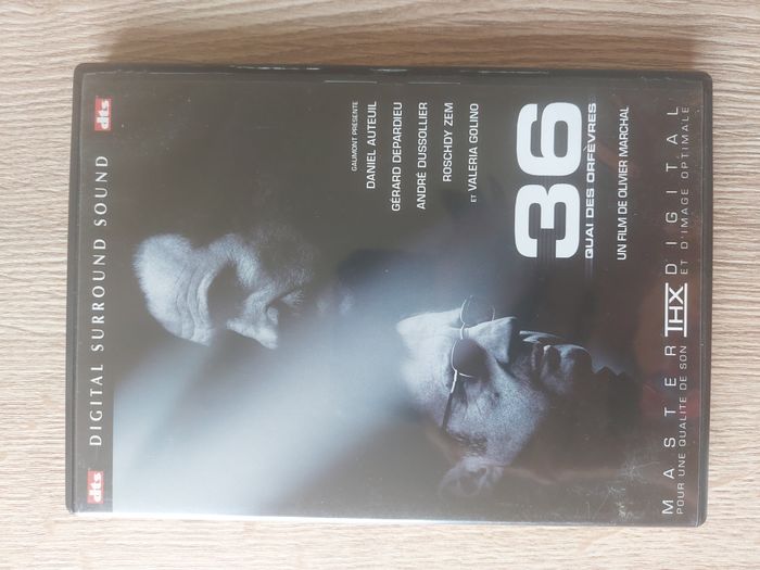 DVD "36 quai des orfèvres Olivier Marchal Daniel Auteuil Gérard Depardieu