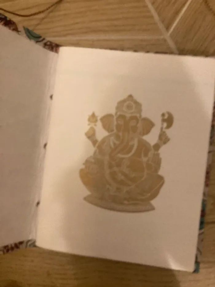 Carnet tissu indien le petit souk - photo numéro 2