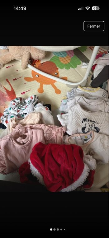 Lots de vêtements 1 mois