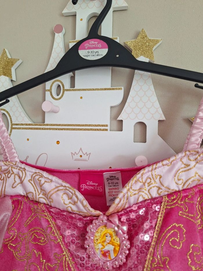 Robe de princesse Disney rose la belle au bois dormant - photo numéro 4