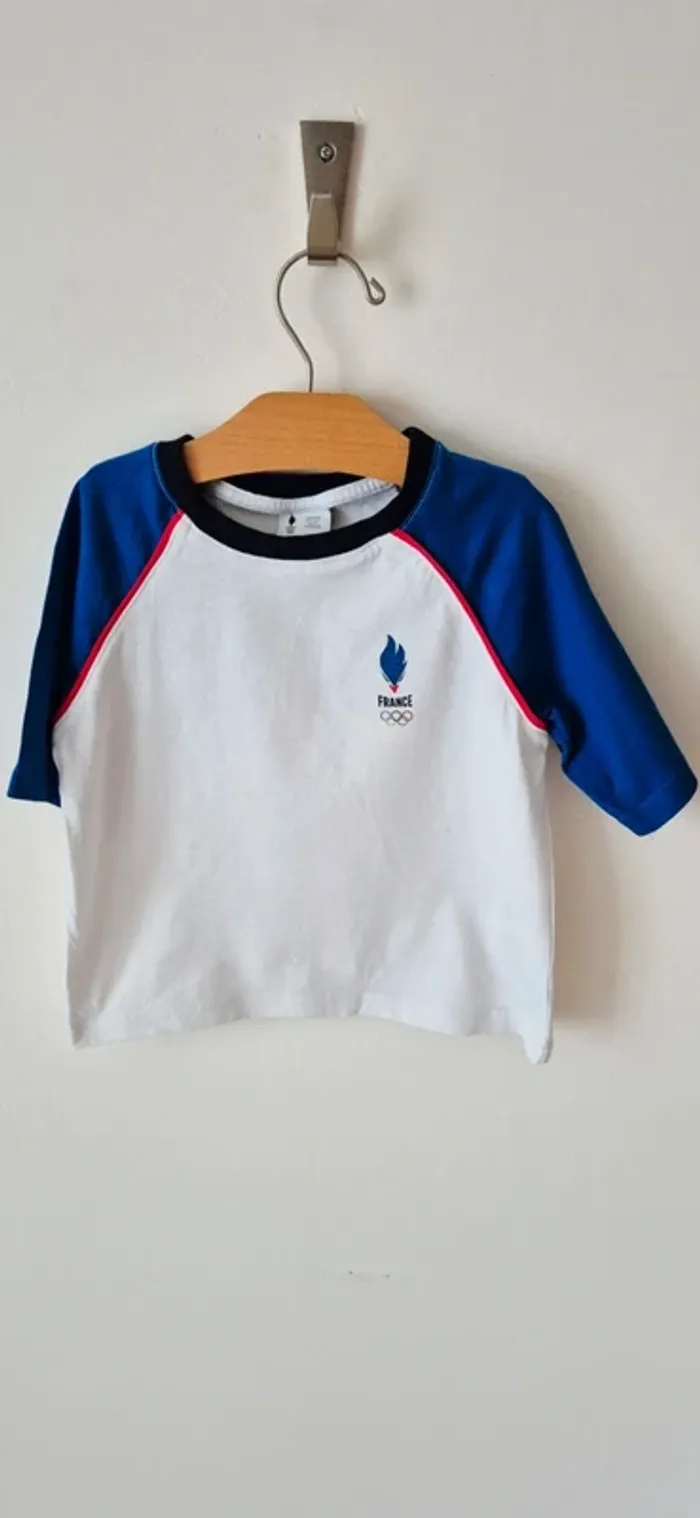 T-shirt JO 2024 3 ans Garçon - photo numéro 2