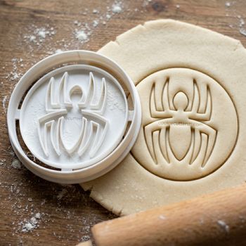 Emporte-pièce Araignée style Spiderman pour biscuits et sablés