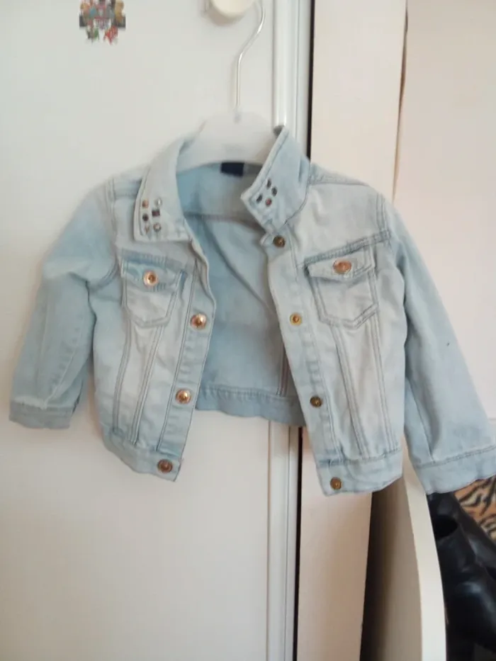 Lot de 2 veste en jean - photo numéro 4